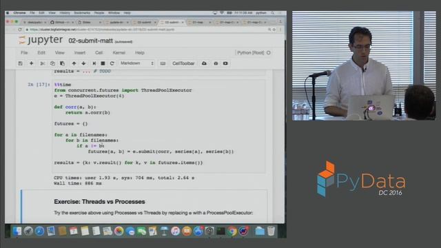 Aron Ahmadia, Matthew Rocklin | Parallel Python Analyzing Large Data Sets смотреть онлайн