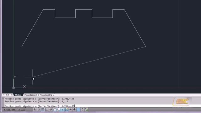 5.2-b Dibujo de objetos simples -Líneas- (Curso Autocad 2012 y 2011) смотреть онлайн
