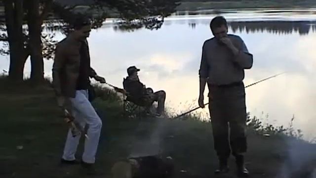Лето. Рыбалка. Большая Соснова. Пруд. Отдыхаем 2014г. смотреть онлайн