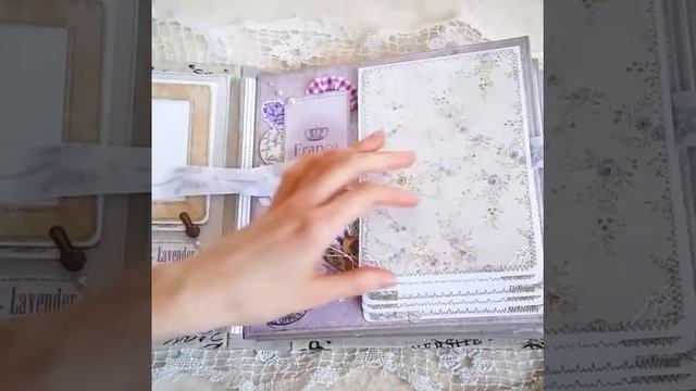 Scrapbooking- Album "Provance " Teil 1 смотреть онлайн
