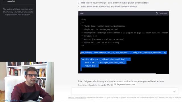 ?CREAR un PLUGIN de WORDPRESS, sin saber código, en 5 MINUTOS con ?INTELIGENCIA ARTIFICIAL- CHATGPT смотреть онлайн