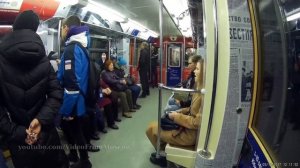 Поезд метро "Москва-870" // 2017