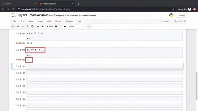 Updating Variable Values in Python смотреть онлайн