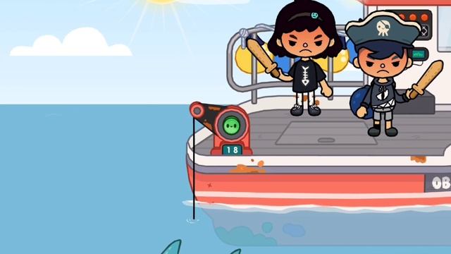 Клип "Корабль по морю плывёт" в Toka Boka World смотреть онлайн