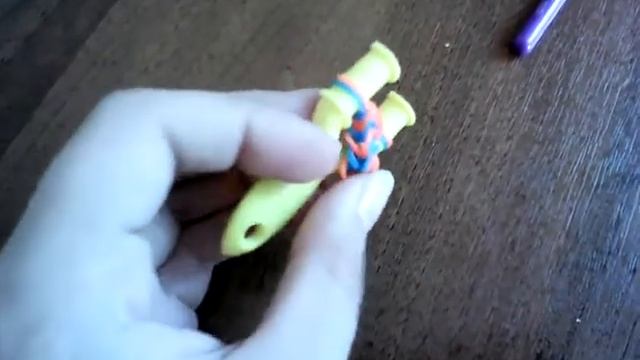 Плетение из резиночек 4-х сторонний браслет смотреть онлайн