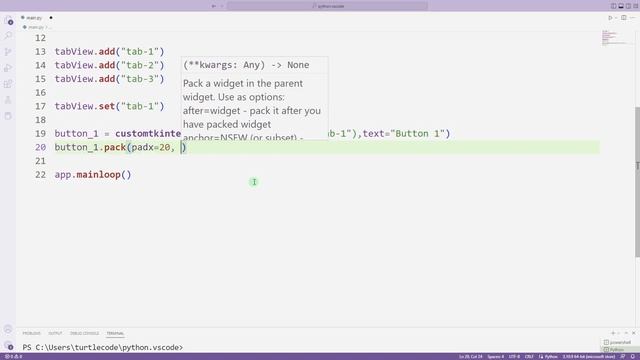 How To Create TabView? - Python Customtkinter Lesson 4 смотреть онлайн