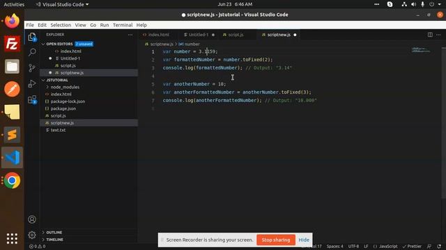 JavaScript Tutorial in Hindi #75 The toFixed() Function in JavaScript смотреть онлайн