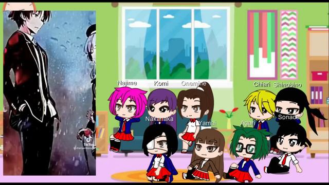 komi can't communicate react to Tadano as Ayanokoji смотреть онлайн