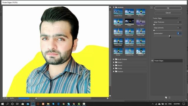 How To Create Cartoon Effect | Photoshop cc 2018 смотреть онлайн