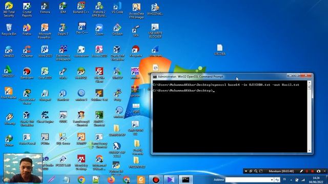 TEKNIK KRIPTOGRAFI || ENCRYPT DAN DECRYPT BASE64 DENGAN OPENSSL смотреть онлайн