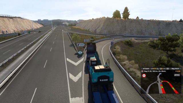 Euro Truck Simulator 2 Gameplay DLC Iberia Spain TERUEL #44/51 смотреть онлайн
