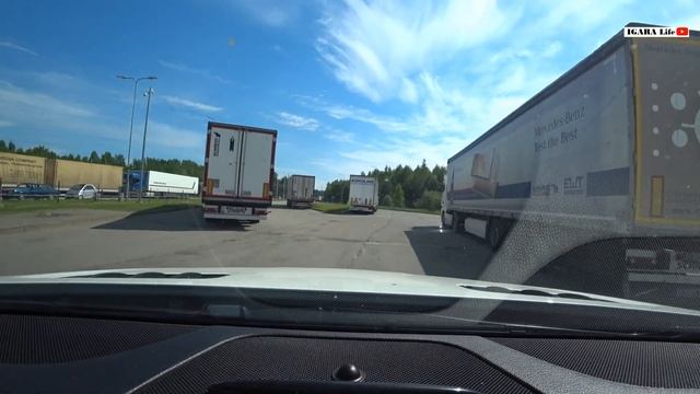 Латвия/Latvija/Latvia - Россия. Погранпереход Терехова-Бурачки смотреть онлайн