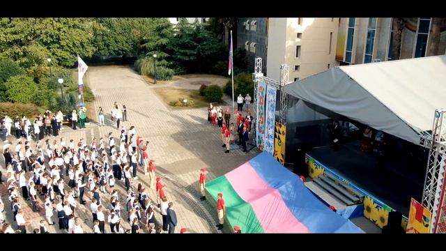 Поднятие флага Краснодарского края на площади ЛРЦНК к 85-ти летию края. смотреть онлайн