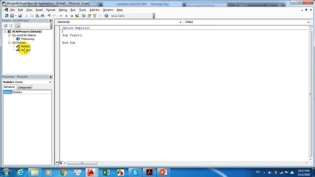 ? CadExTools_VBA cho Autocad | Video#05_BIẾN trong VBA - Cách khai báo và tầm truy xuất của Biến смотреть онлайн