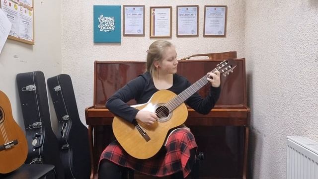 Д. Семензато "Шоро", исполняет Алиса К. смотреть онлайн
