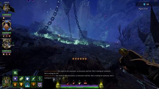 Warhammer Vermintide 2 - Bardin sings with Grail Knight смотреть онлайн