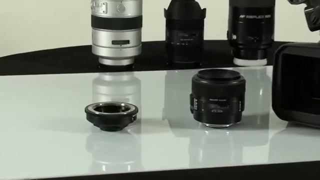 Sony Alpha lens adapter LA-W100 смотреть онлайн