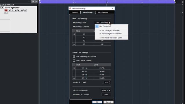 Jak změnit v Cubase zvuk metronomu смотреть онлайн