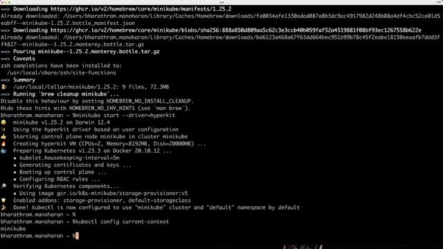 Minikube installation | Kubernetes tutorial смотреть онлайн