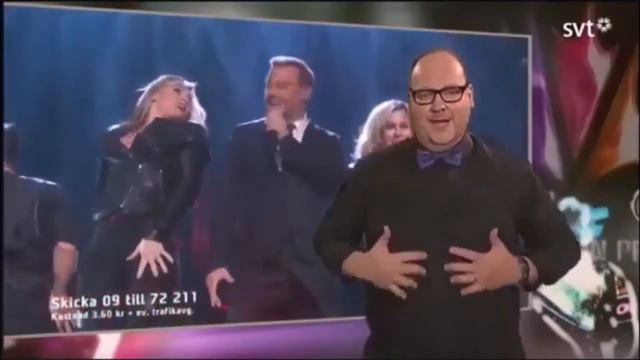 Сурдопереводчик Швеции Томми Крэнг (вот как надо переводить песни). смотреть онлайн