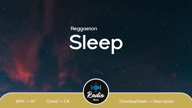 Reggaeton - instrumentals | Sleep | Radio beat смотреть онлайн