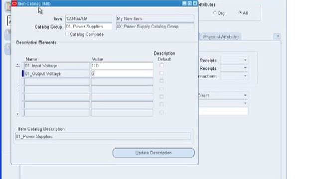 Creating an Item in Oracle Inventory, Oracle Applications Training смотреть онлайн