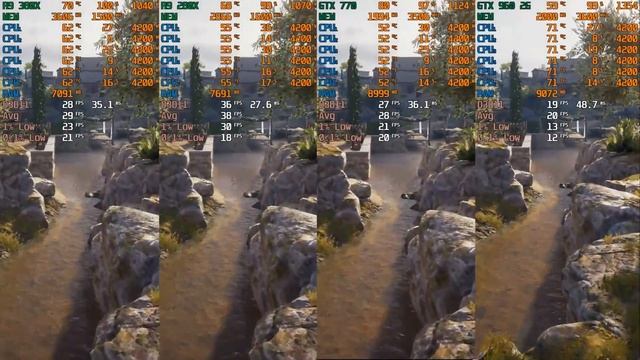 R9 380X vs R9 280X vs GTX 770 vs GTX 960 Test in 7 Games смотреть онлайн