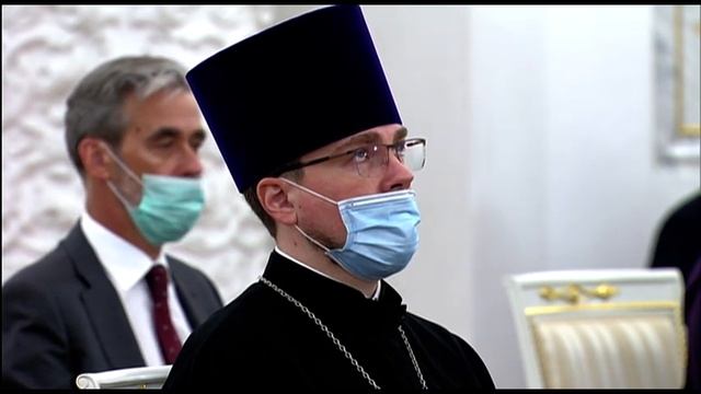 Митрополиту Илариону вручена Государственная премия (16 июля 2021 г)