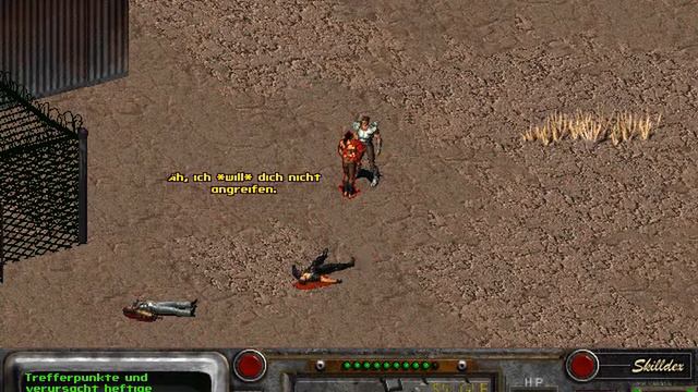 Let's Play Fallout 2 (German) - #40 - Das wars wohl mit dem Jet смотреть онлайн