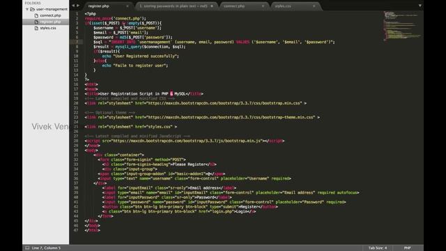 PHP User Login Registration Script With All Features смотреть онлайн
