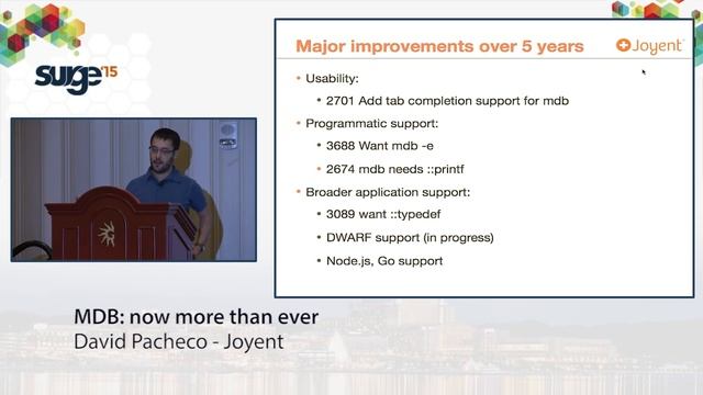 illumos day - Dave Pacheco - MDB: Now More Than Ever смотреть онлайн