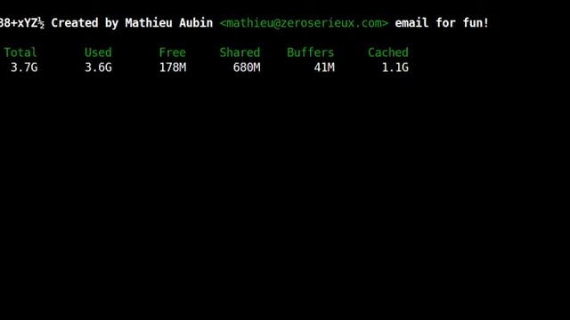 bash "typewritter style" demo | bash fun "free-ram memory" script смотреть онлайн