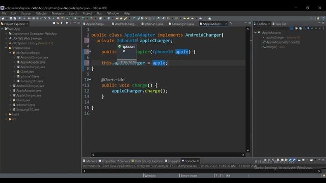 Adapter Design pattern in java смотреть онлайн
