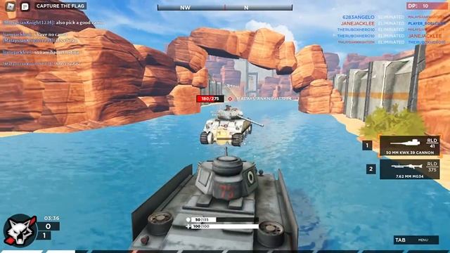 TANK WARFARE ROBLOX смотреть онлайн