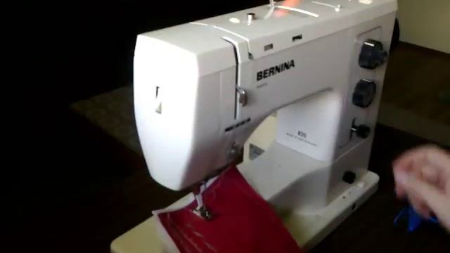 Bernina 830 Record Test Sewing / Bernina 831 смотреть онлайн