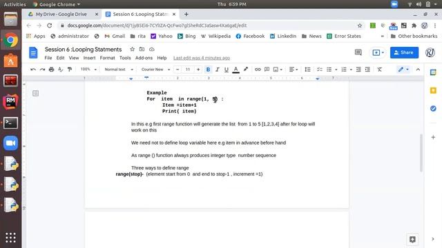 7. For Loop Statment in Python смотреть онлайн