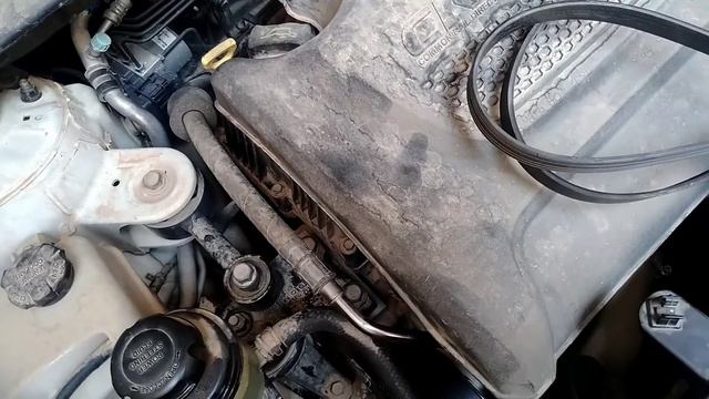 comment changer la courroie d'accessoire moteur 2.0 CRDI (Hyundai Tucson / Kia Sportage ) смотреть онлайн