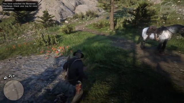 Red Dead Redemption 2 - Mission #10 - Exit Pursued by a Bruised Ego [Gold Medal] смотреть онлайн