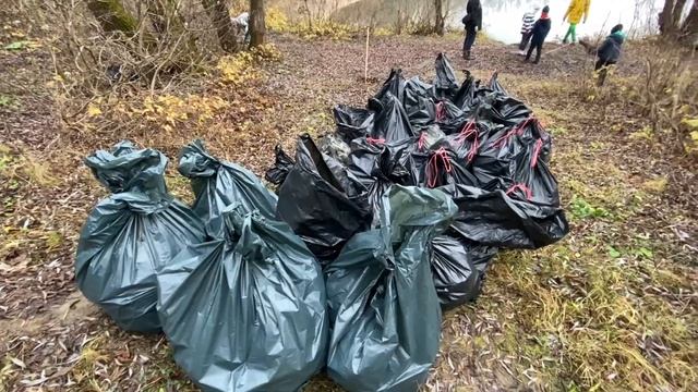 Мы на свалке мусора! Волонтеры. Экологическая катастрофа. Озеро Павленское. Серпухов. смотреть онлайн