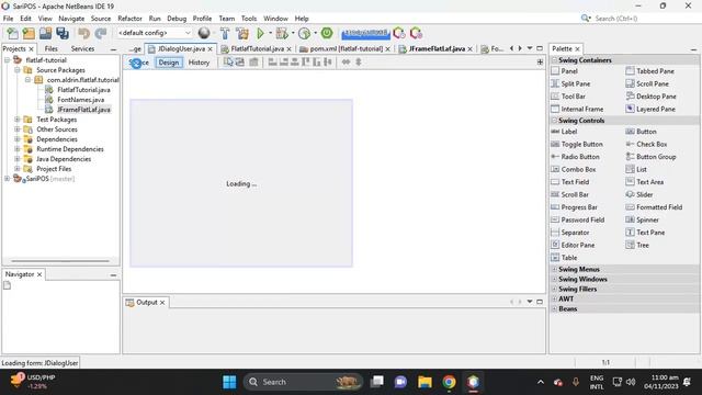 Java swing - FlatLaf: #4. Change the Font size смотреть онлайн