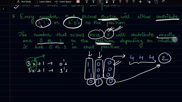Google Interview Question - Bit Manipulation | Single Number II смотреть онлайн