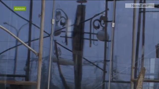 Долгострой рядом с гостиницей «Дружба» в Абакане – будущий офисный центр смотреть онлайн