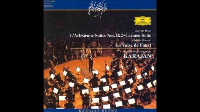 Gounod - Faust Waltz from the opera "Faust"　　Karajan　Berlin Philharmonic смотреть онлайн