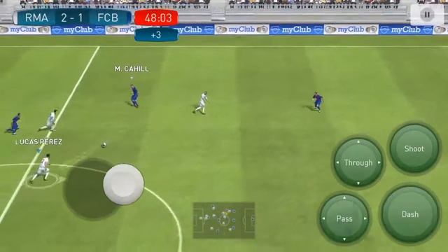 Pes 2017 android online game (Real Madrid - Barcelona) смотреть онлайн