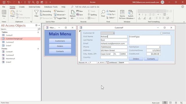 Tracking Changes to Data in Microsoft Access - Audit Trail - Log User Activity - Record Edits смотреть онлайн