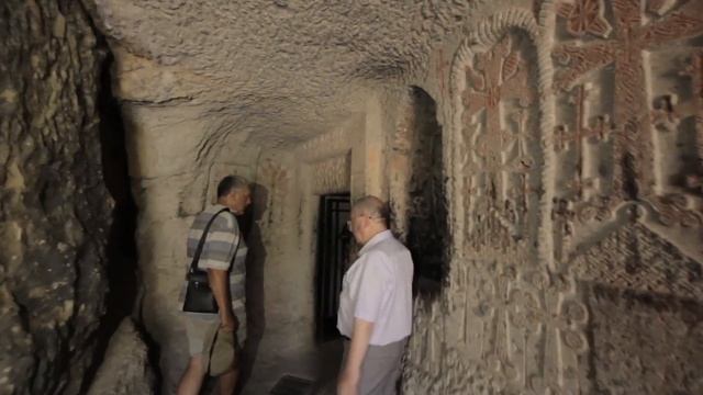 Армения. Пещерный монастырь Гегард "Монастырь Копья" смотреть онлайн
