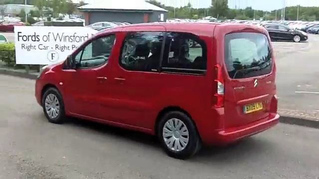 USED CITROEN BERLINGO MULTISPACE DIESEL ESTATE (2009) 1.6 HDI VTR 5DR - BX09LYG смотреть онлайн