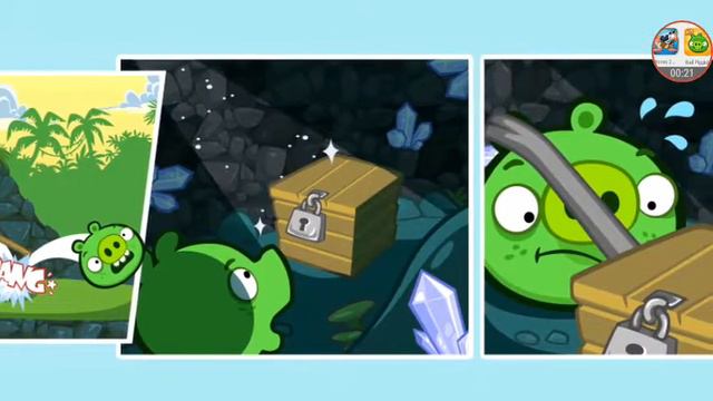Bad Piggies обзор про то как собирать ящики смотреть онлайн