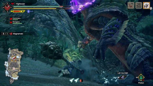Monster Hunter Rise: Hunting Magnamalo - PC Gameplay (HD)