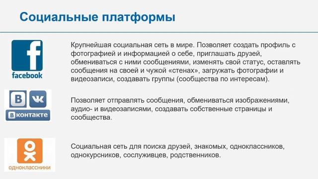 Тема 19. Разновидности компьютерных коммуникаций смотреть онлайн
